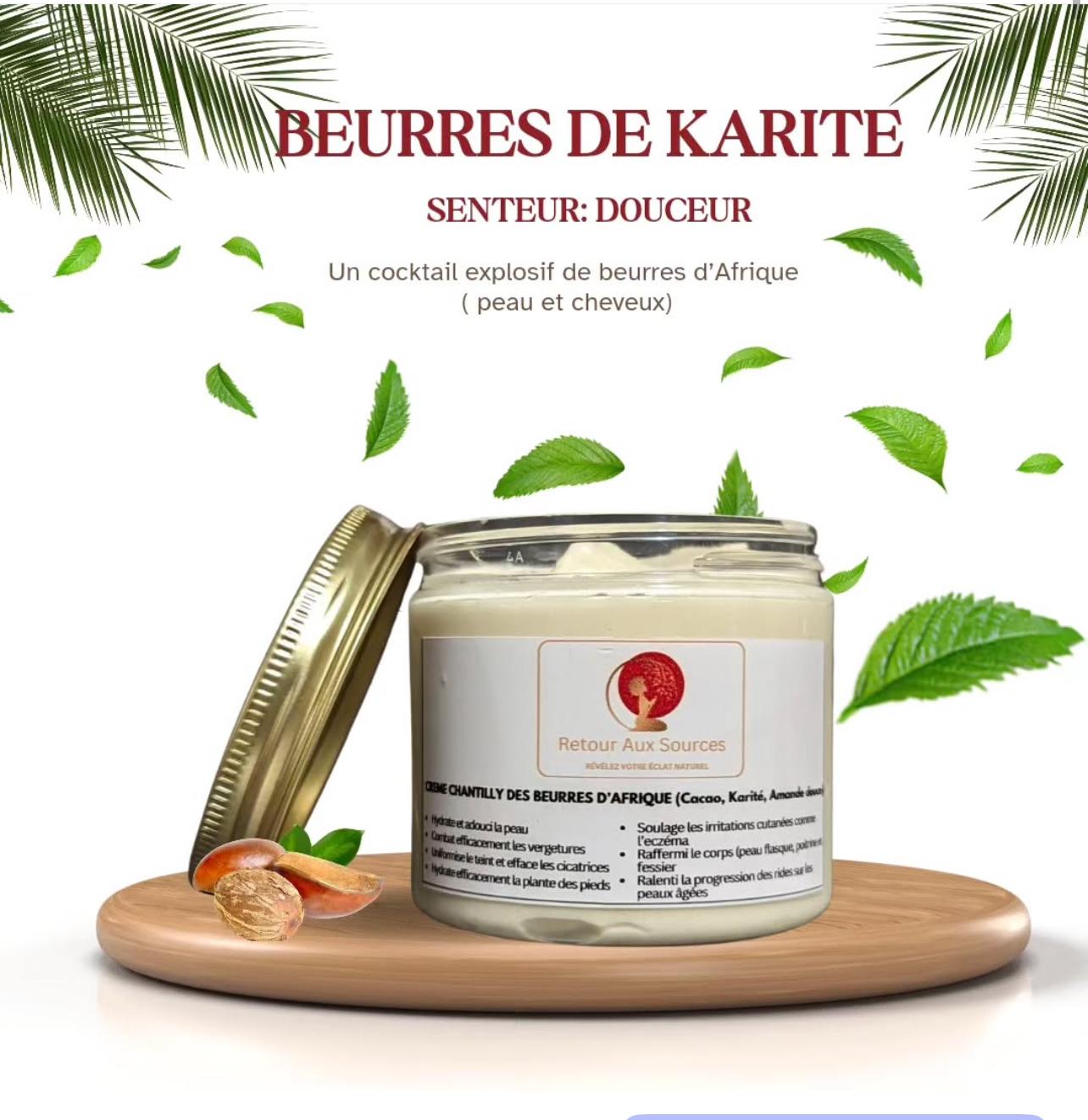 Beurres De Karité Santeur Douceur