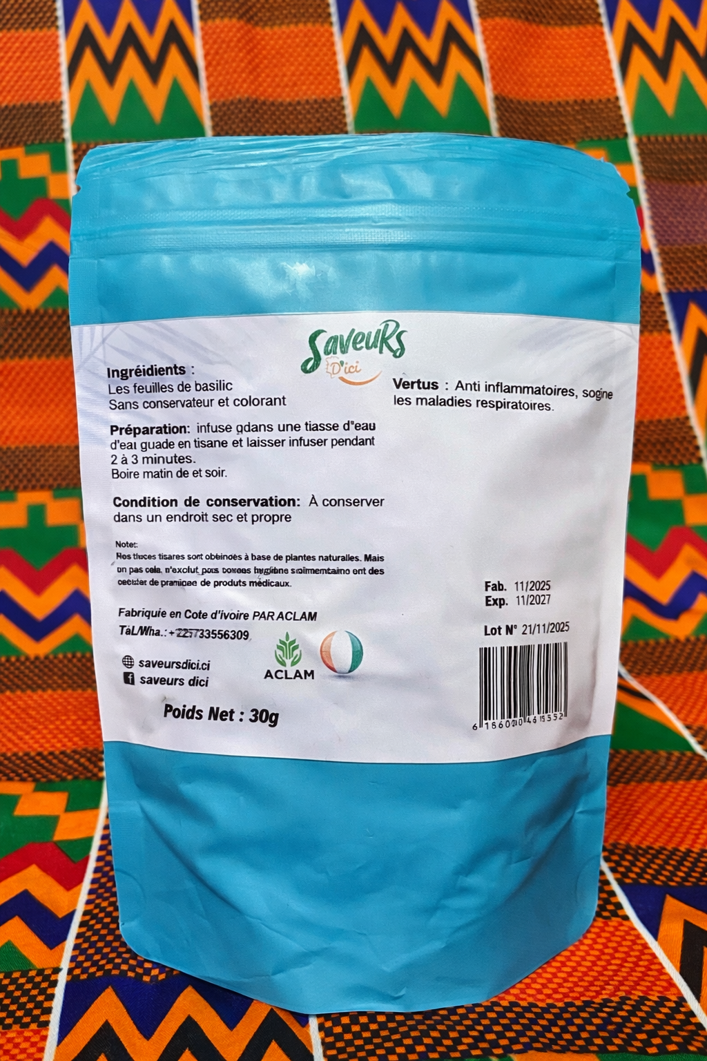 Thé De Feuilles Basile